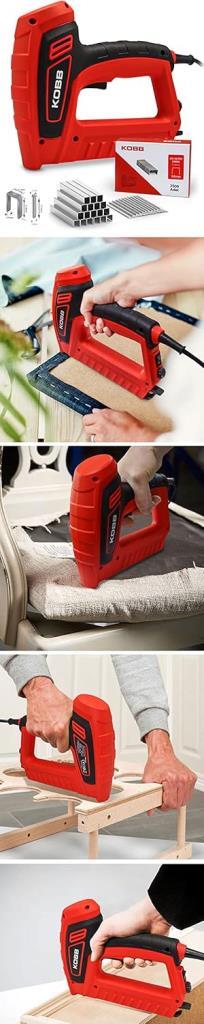 Kobb KBZ200 8-16 mm Zımba ve 15-16 mm Çivi Çakma Makinesi + 3000 Adet Yedek Zımba Ve Çivi Outlet