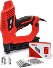 Kobb KBZ90 15-25 mm Zımba ve 15-32 mm Çivi Çakma Makinesi + 3000 Adet Yedek Zımba ve Çivi Teşhir