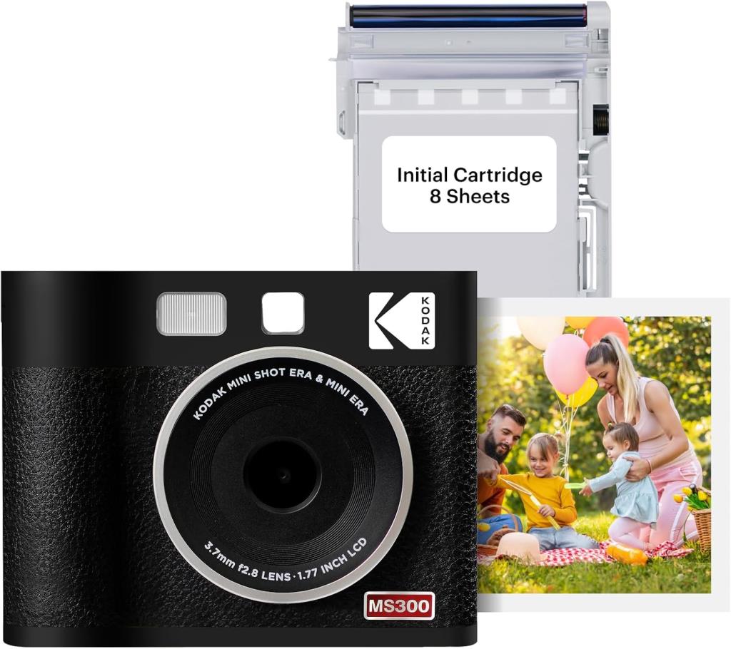 Kodak Mini Shot 3 Era Siyah Instant Fotoğraf Makinesi - OUTLET