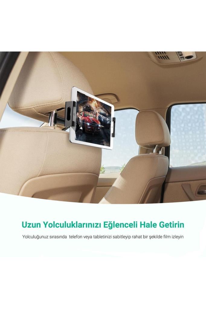 Koltuk Arkası Araç Tablet Telefon Tutucu 4.7-12.9 Inç Pb-45 siyah - TEŞHİR