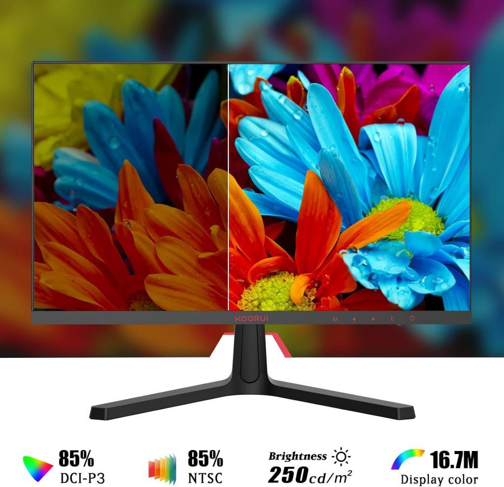 Koorui 24E4 24" 1 ms Full HD 165 Hz Oyuncu Monitörü Outlet
