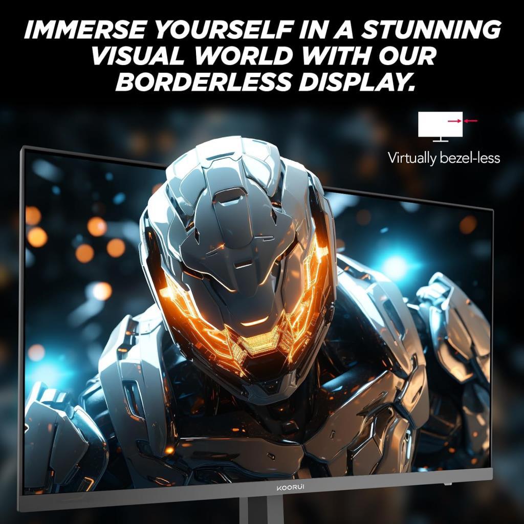Koorui G2711P 27" 1 ms Full HD IPS 200 Hz Oyuncu Monitörü - Teşhir
