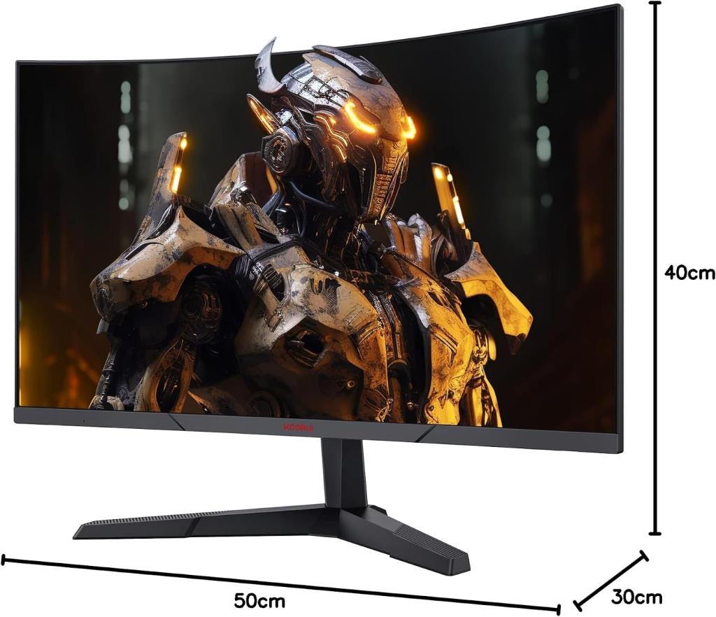 Koorui 27E6QC 27" 1 ms 2K Curved 165 Hz Oyuncu Monitörü - TEŞHİR