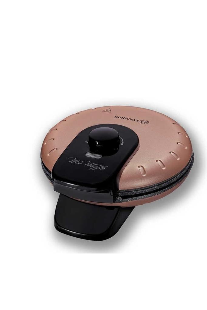 Korkmaz A319-03 Mia Rose Gold Waffle Makinesi Outlet