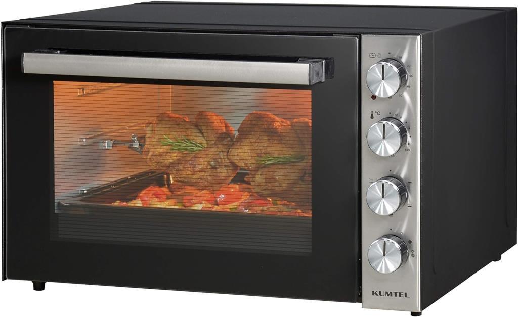 Kumtel LX-9645 Piliç Çevirme Fonksiyonlu 70 lt Midi Fırın Teşhir
