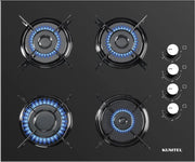 Kumtel KO-40 TAHDF Siyah Cam Ankastre Ocak Teşhir