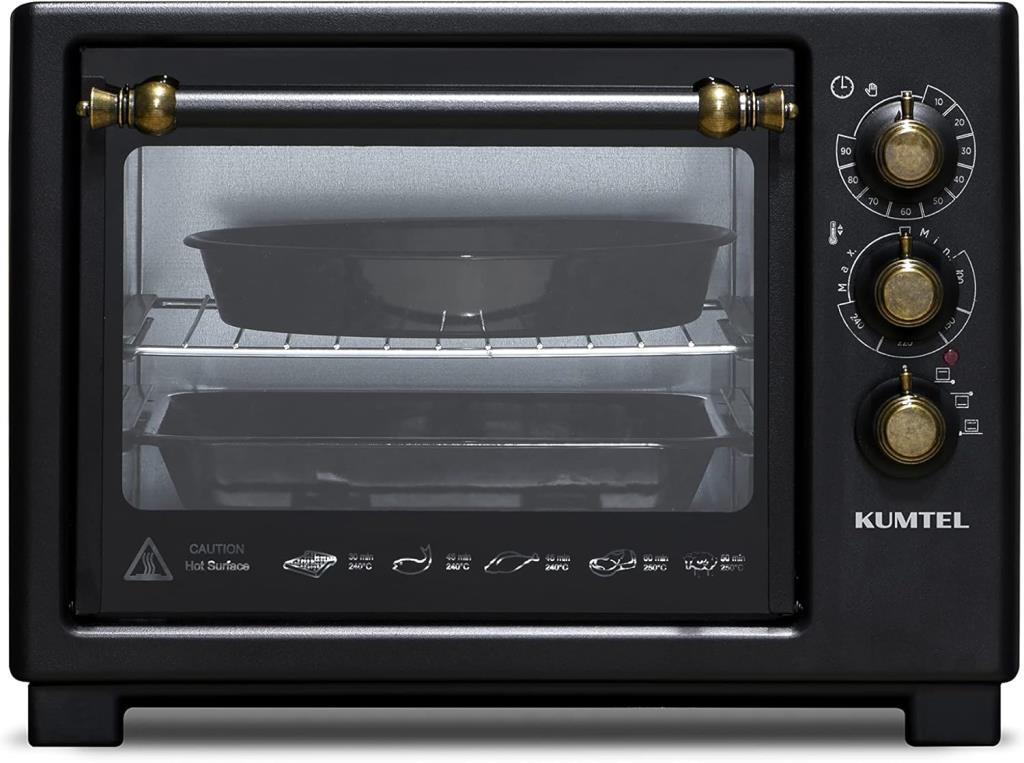 Kumtel LX-8520 Tinimini Fırın 20 L Hacim, 1400W, Siyah - Teşhir