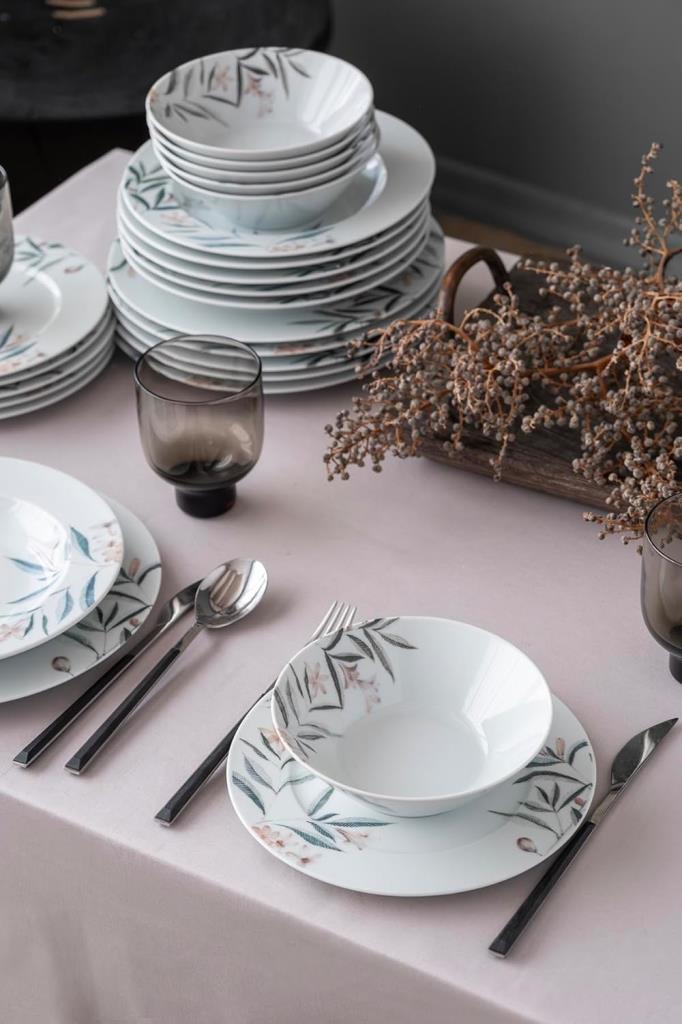 Kütahya Porselen Leonberg 24 Parça 6 Kişilik Yemek Takımı 885691 Outlet