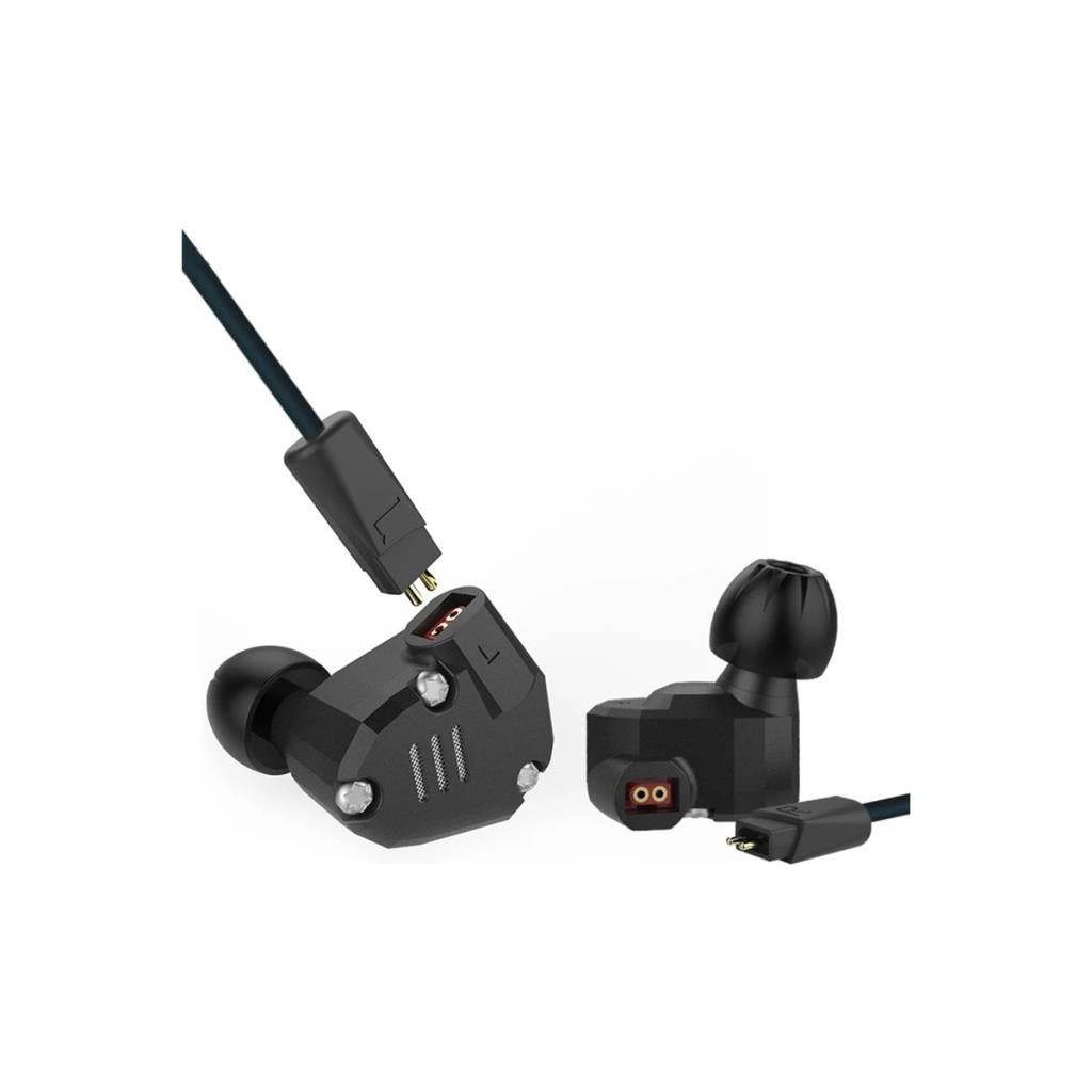 KZ ZS6 Hybrid Quad Driver Kulak İçi Kulaklık Siyah - TEŞHİR