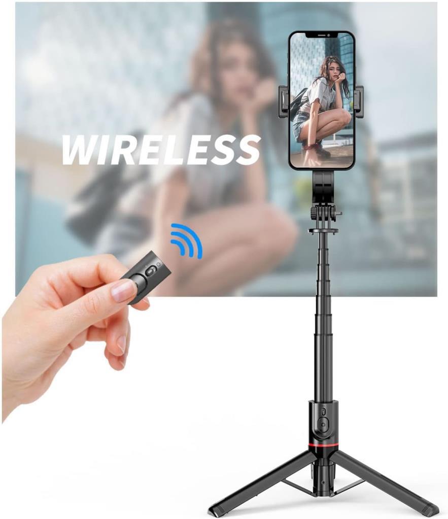 Asfal Çift Işıklı 3 Renkli Uzaktan Kumandalı 116 Cm Tripod, Özçekim Ve Selfie Çubuğu