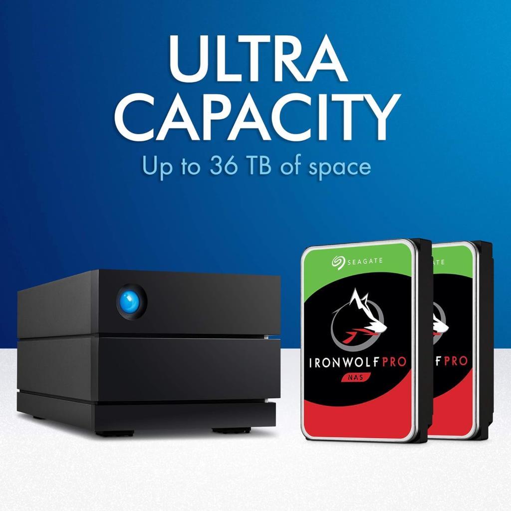 LaCie 2big RAID, 16 TB, Harici Masaüstü Sabit Sürücü, Thun - Outlet