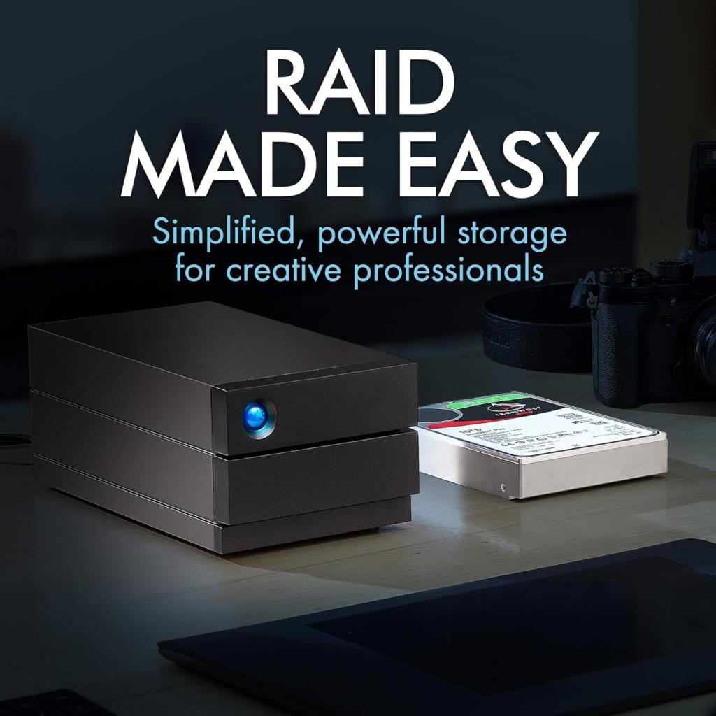 LaCie 2big RAID, 16 TB, Harici Masaüstü Sabit Sürücü, Thun - Outlet