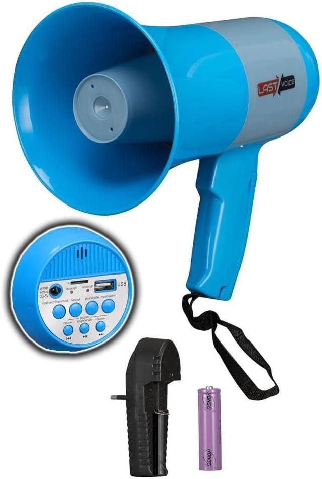 Lastvoice Mgf-50 Usb Şarjlı EL Megafon 50 Watt Kayıt Usb Siren (Şarj Aleti İçerisinde) Outlet