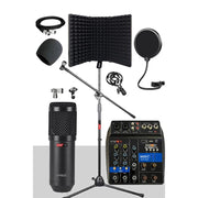 Lastvoice  Pack Set-3 BM800 Mikrofon + Stand + Yalıtım Paneli + Filtre + Stüdyo Mikser