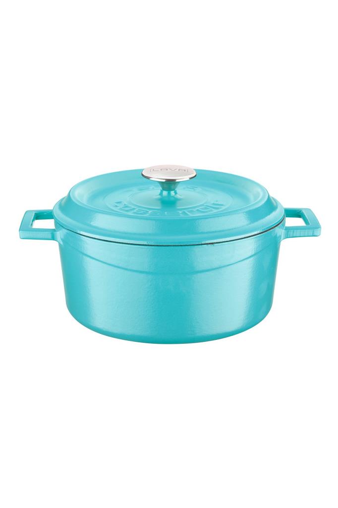 Lava Spring Yuvarlak 24 cm Döküm Tencere Outlet