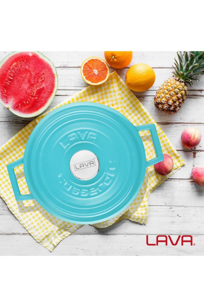 Lava Spring Yuvarlak 24 cm Döküm Tencere Outlet