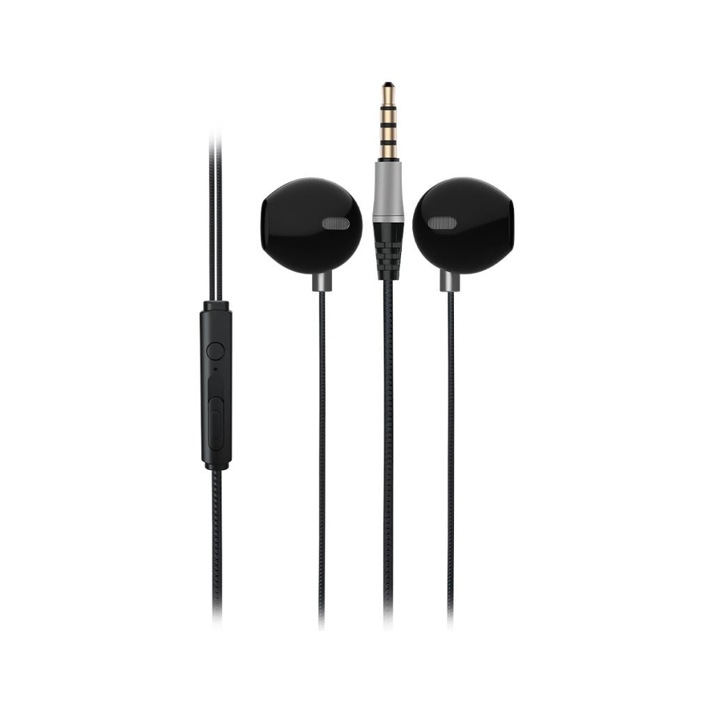 Lecoo EH101 Kablolu 3.5mm Jacklı Kulak İçi Mikrofonlu Kulaklık Siyah