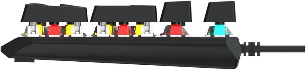 Lenovo Lecoo GK301 RGB Red Switch Kablolu Mekanik Oyuncu Klavyesi Outlet