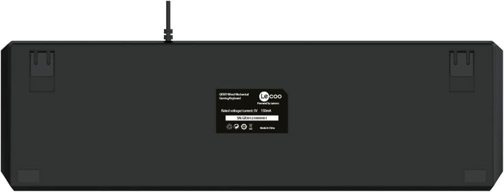 Lenovo Lecoo GK301 RGB Red Switch Kablolu Mekanik Oyuncu Klavyesi Teşhir