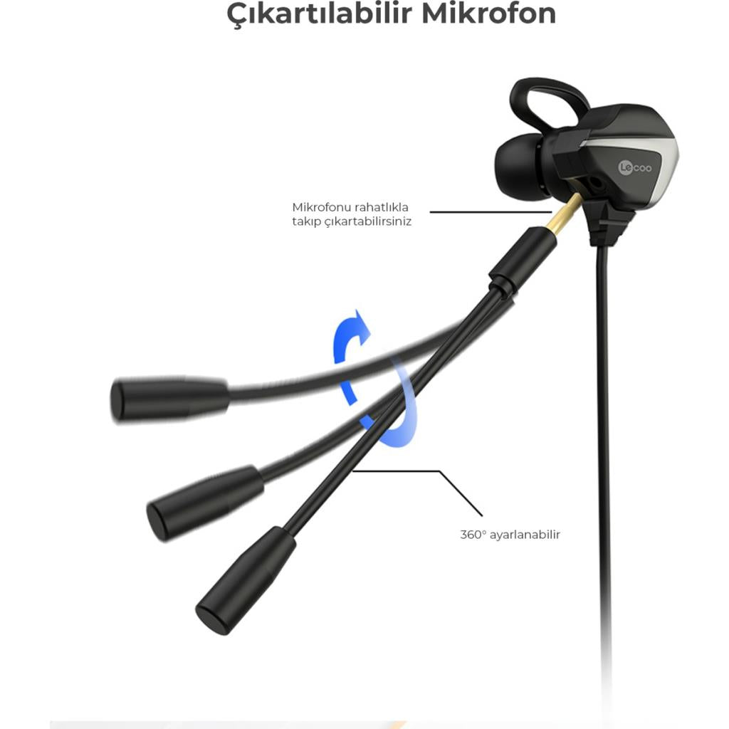 Lenovo Lecoo HT105 Kablolu Kulak İçi Kulaklık