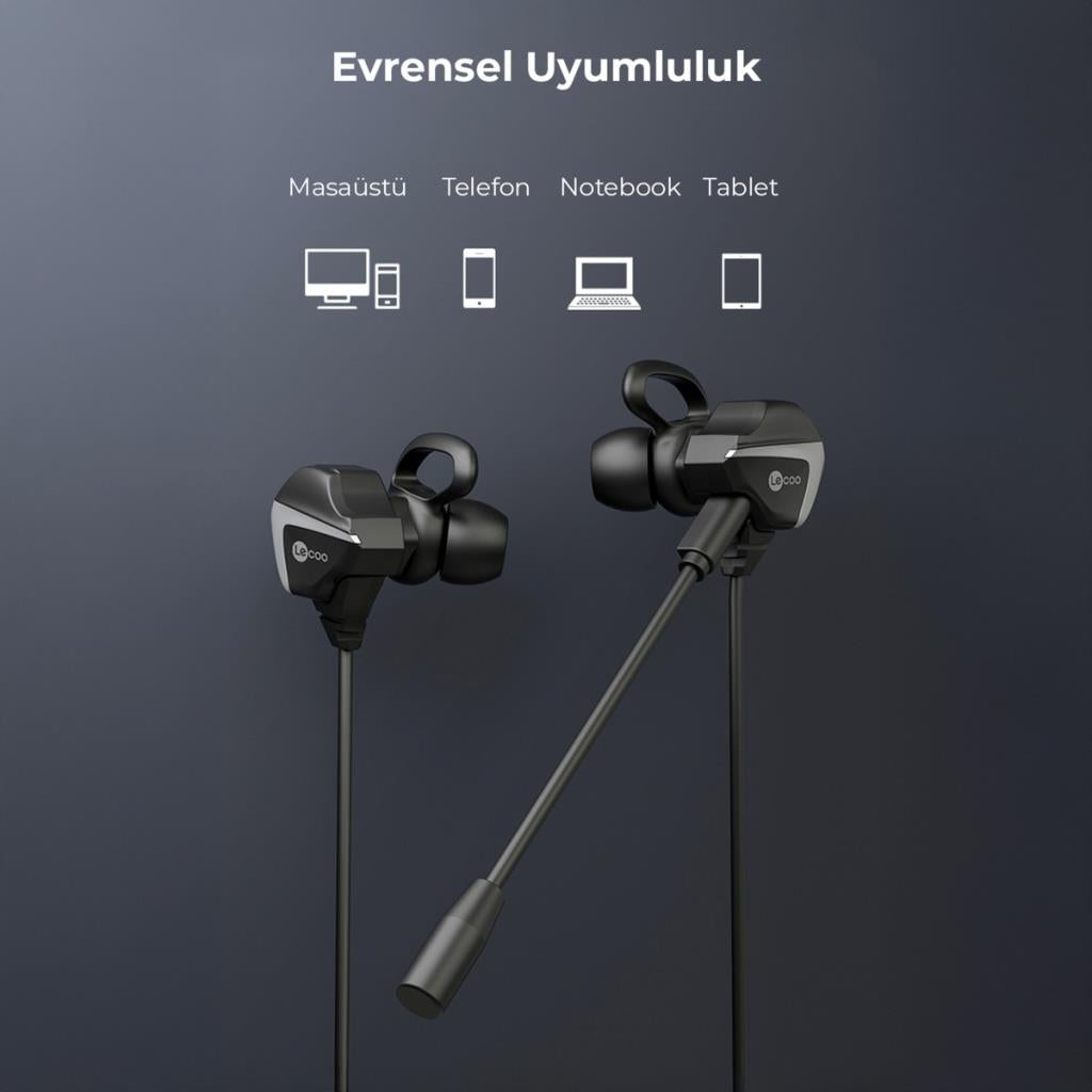 Lenovo Lecoo HT105 Kablolu Kulak İçi Kulaklık