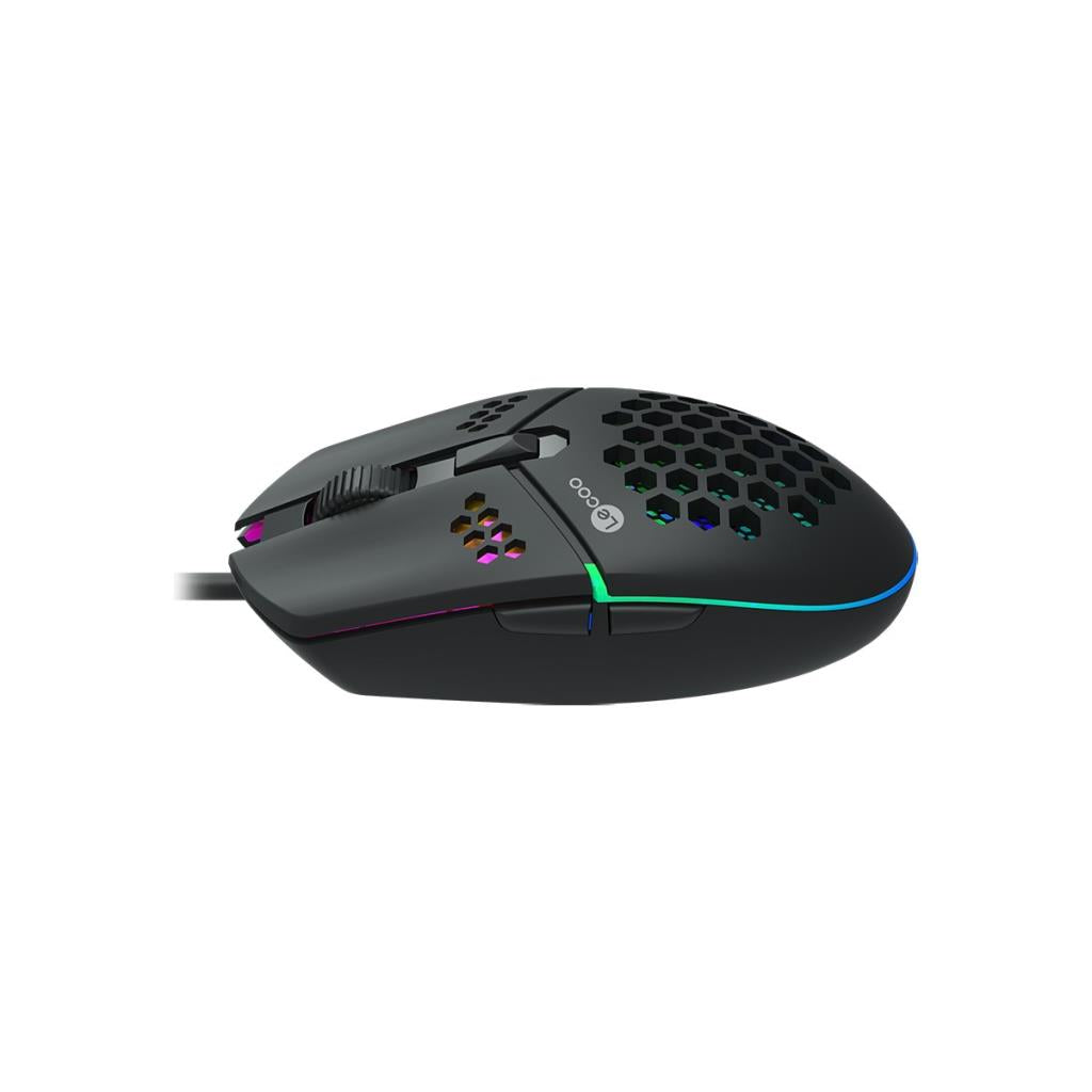 Lenovo Lecoo MS105 RGB Ergonomik Optik Kablolu Oyuncu Mouse