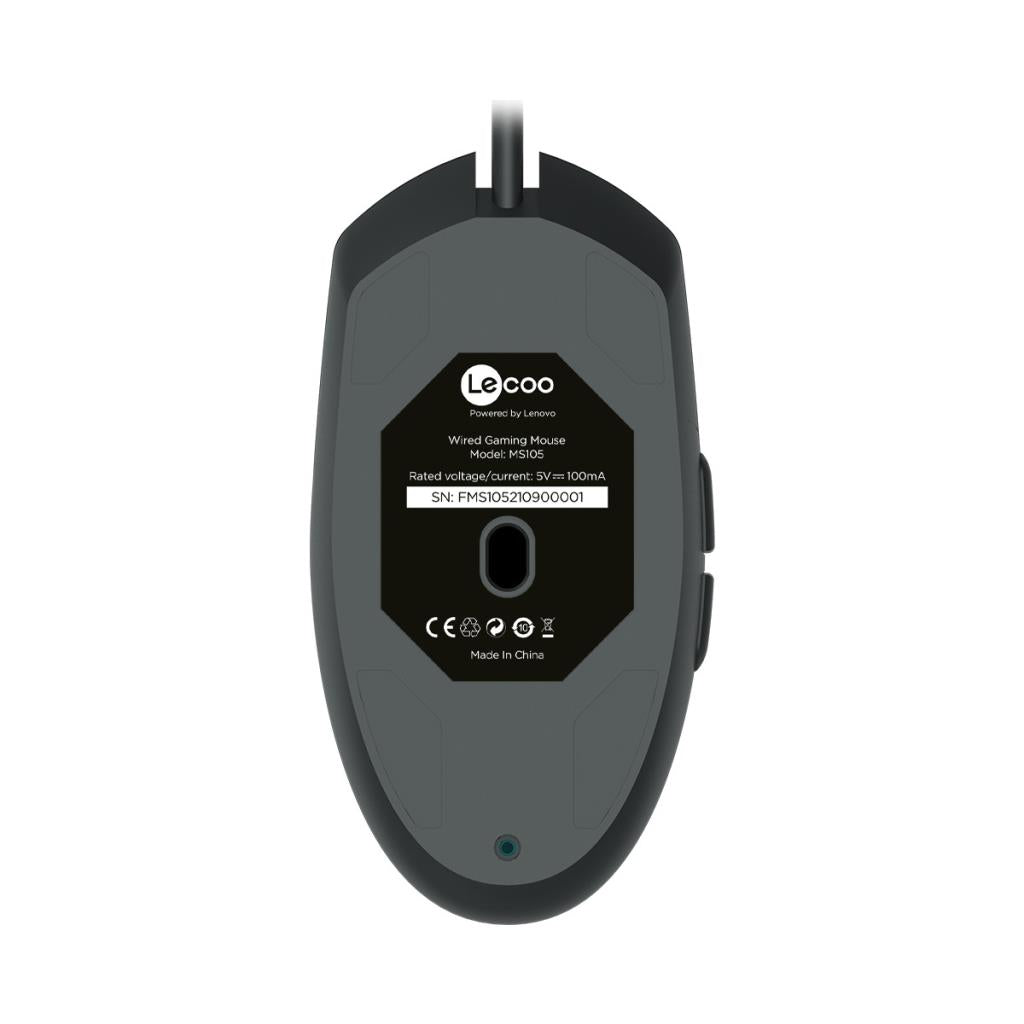 Lenovo Lecoo MS105 RGB Ergonomik Optik Kablolu Oyuncu Mouse