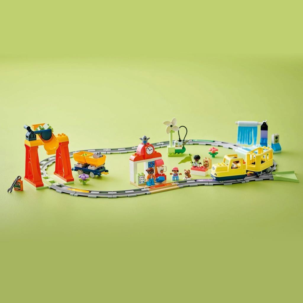 Lego 10428 Duplo Büyük İnteraktif Mahalle Treni - Teşhir