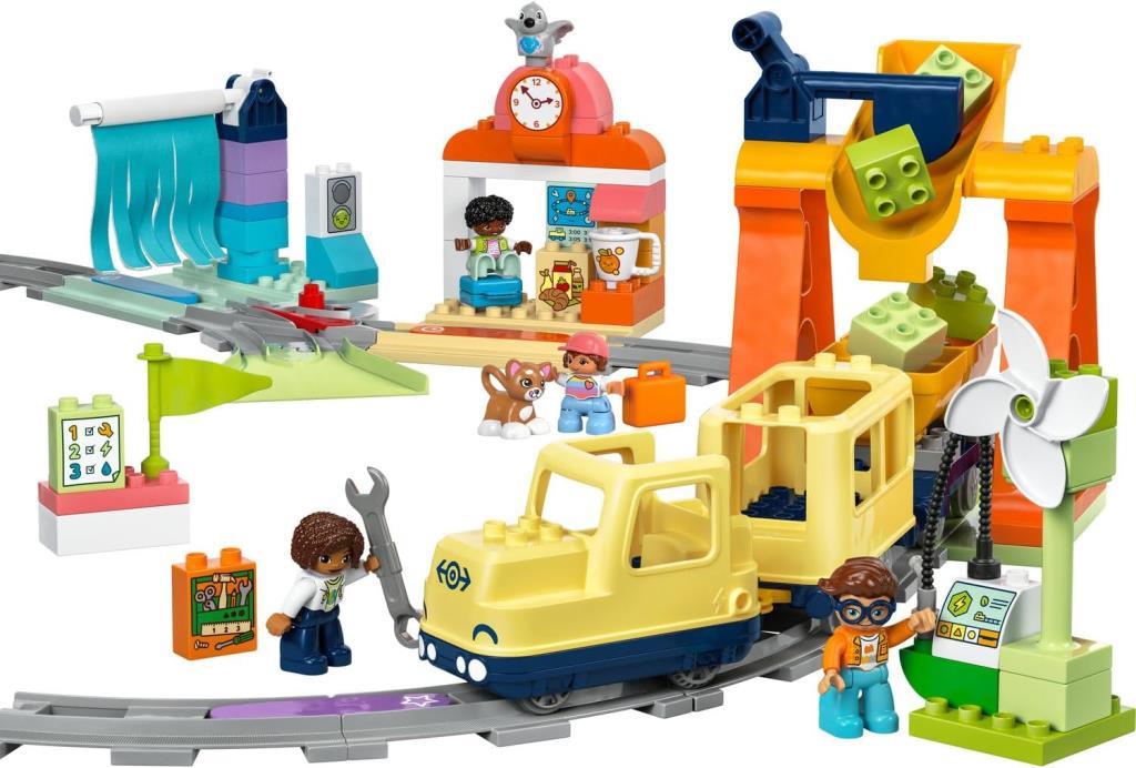 Lego 10428 Duplo Büyük İnteraktif Mahalle Treni - Teşhir