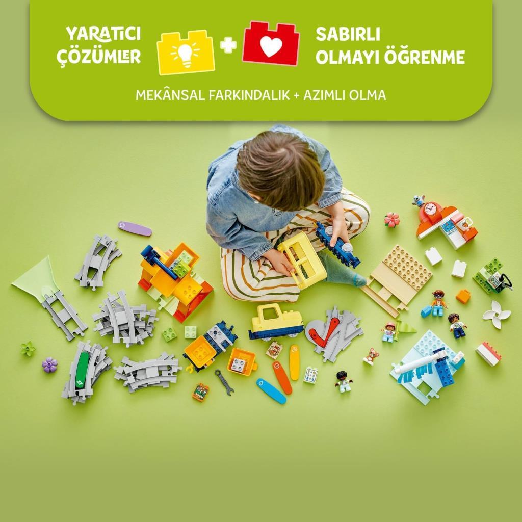 Lego 10428 Duplo Büyük İnteraktif Mahalle Treni - Teşhir