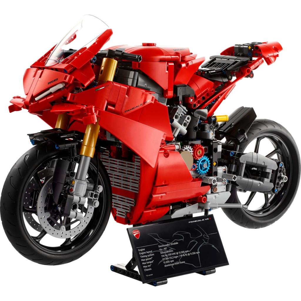 Lego 42202 Technic Ducati Panigale V4 S Motosiklet