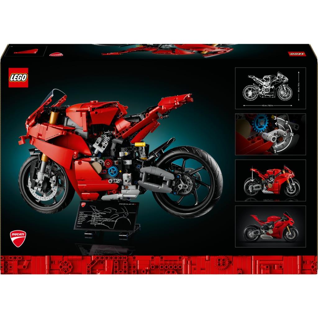 Lego 42202 Technic Ducati Panigale V4 S Motosiklet