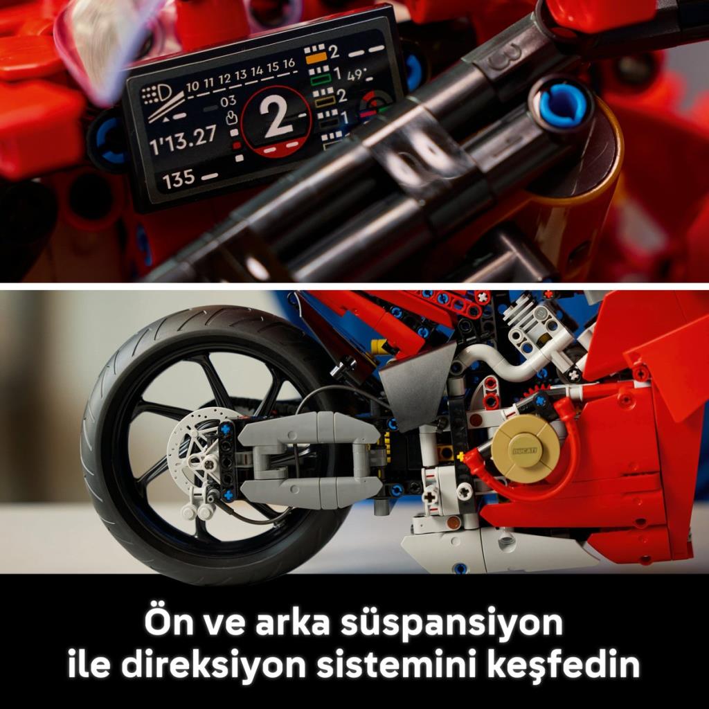 Lego 42202 Technic Ducati Panigale V4 S Motosiklet