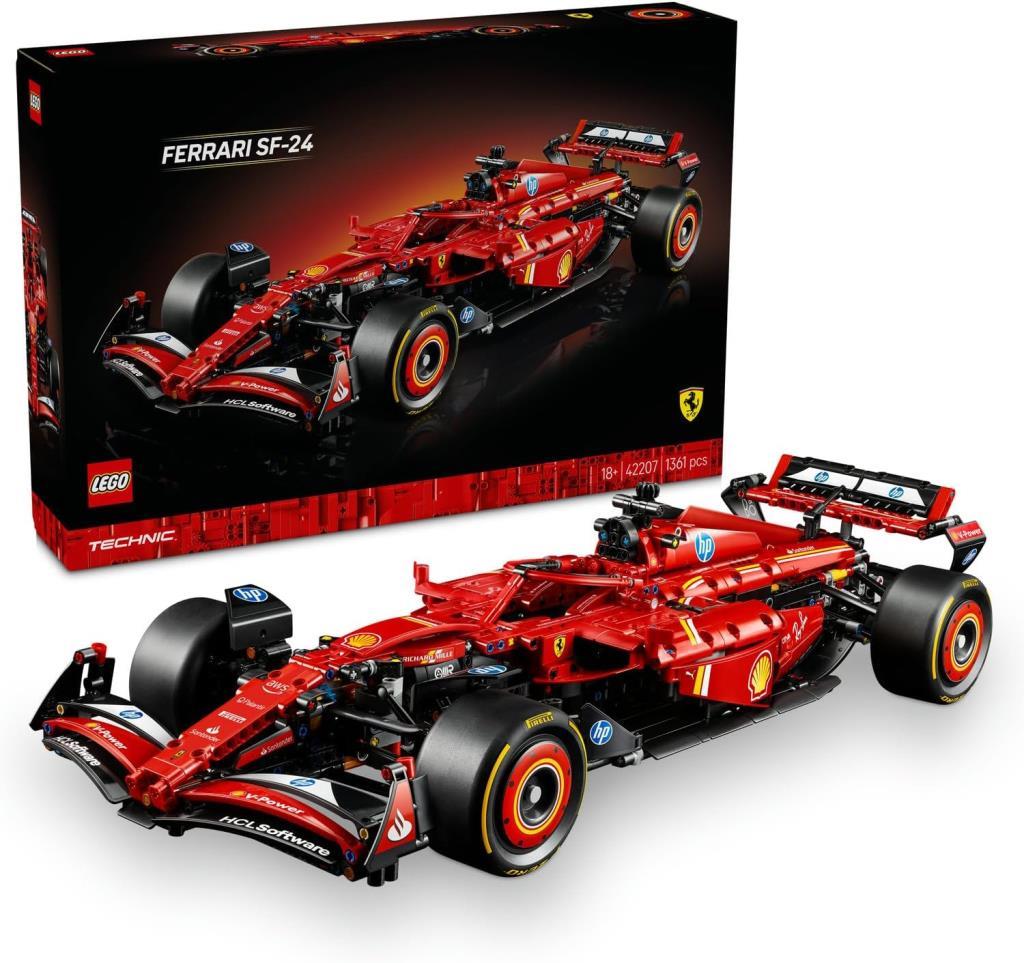Lego 42207 Technic Ferrari SF-24 F1 Araba