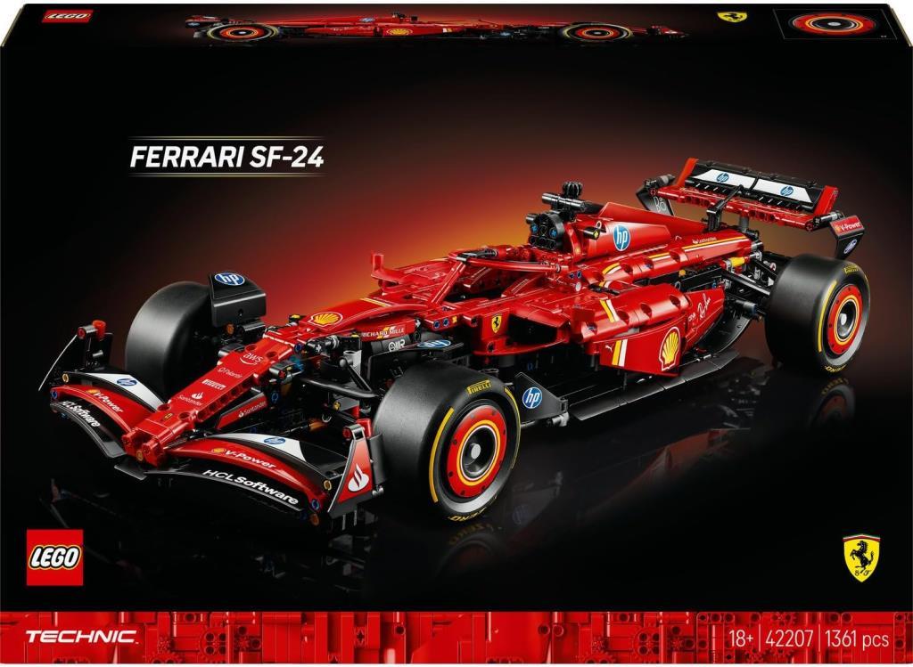 Lego 42207 Technic Ferrari SF-24 F1 Araba