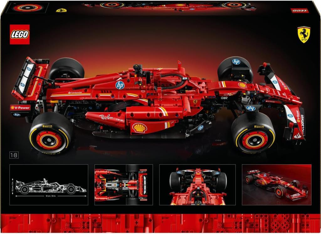 Lego 42207 Technic Ferrari SF-24 F1 Araba