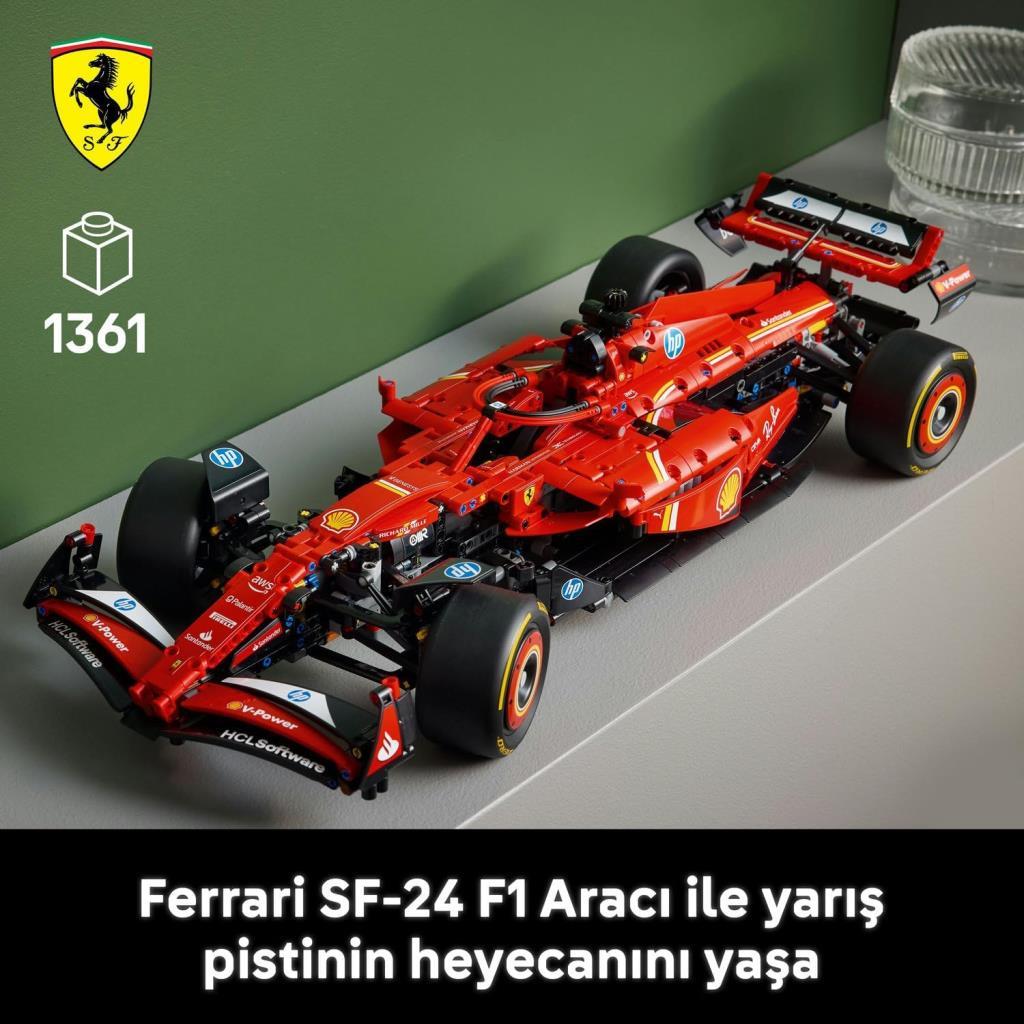 Lego 42207 Technic Ferrari SF-24 F1 Araba