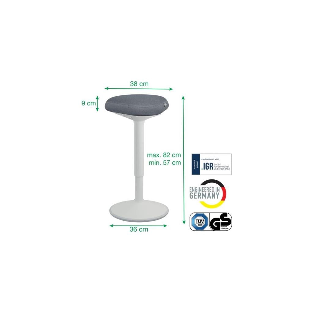 Leitz Ergo Active Akonforlu Oturaklı Sit Standing Tabure