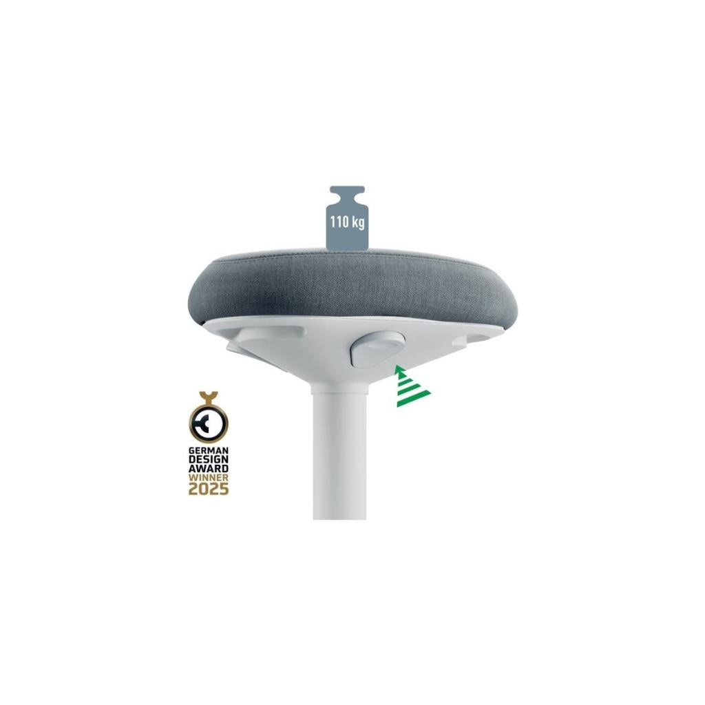 Leitz Ergo Active Akonforlu Oturaklı Sit Standing Tabure