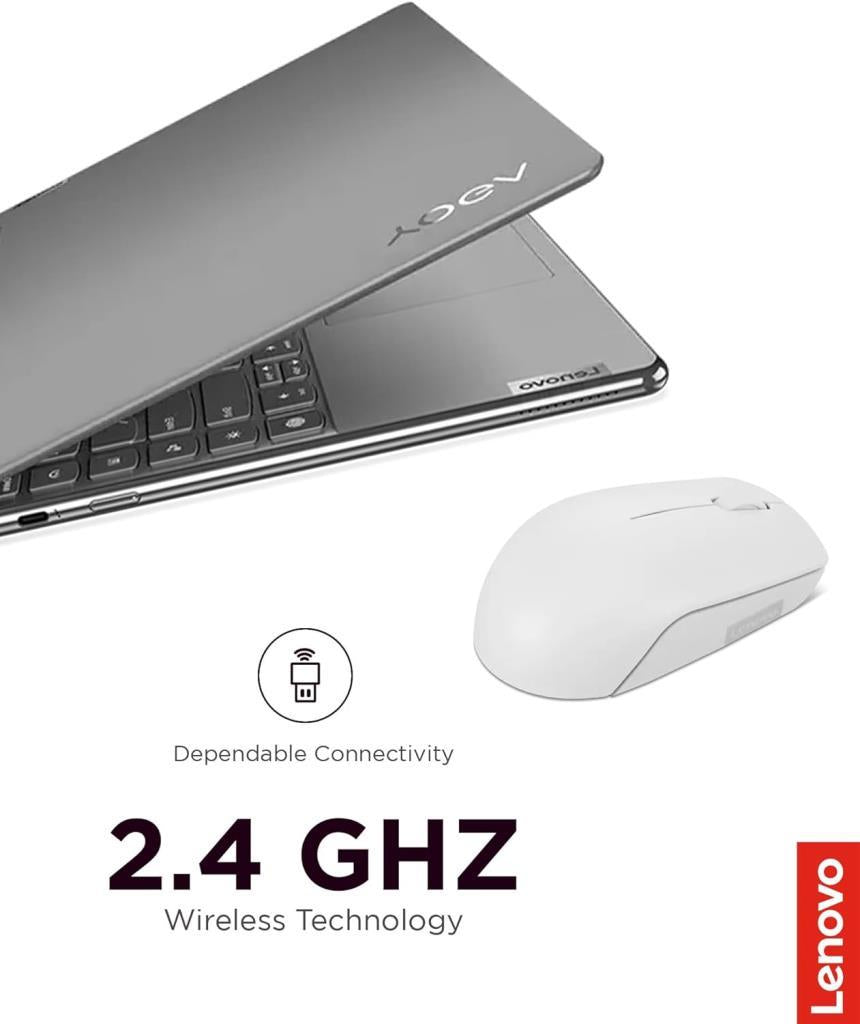 Lenovo 300 Kablosuz / Wireless Compact Mouse, Bulut Gri