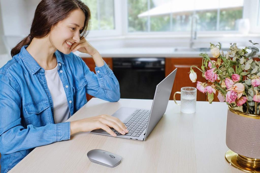 Lenovo 600 GY50X88832 Sessiz Optik Kablosuz Mouse - Teşhir