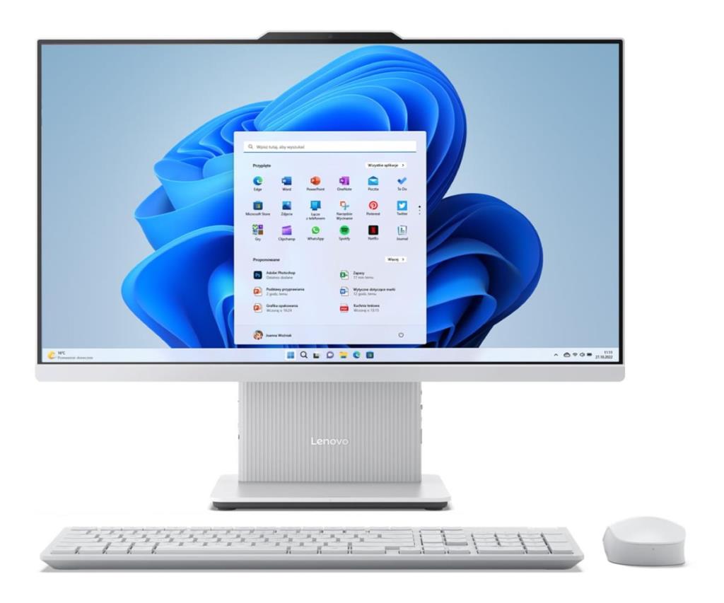 Lenovo IdeaCentre AIO 3 24ALC6 F0G1011RTR Ryzen 5 7430U 8 GB 512 GB SSD Radeon Graphics 23.8" Full HD All in One PC - OUTLET
