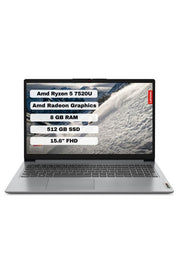Lenovo IdeaPad 1 15AMN7 82VG008CTX Ryzen 5 7520U 8 GB 512 GB SSD Radeon 610M 15.6" Full HD Notebook Outlet
