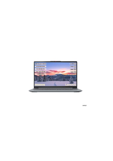 Lenovo IdeaPad Slim 3 15ABR8 82XM00PVTX Ryzen 5 5625U 8 GB 512 GB SSD Radeon Graphics 15.6" Full HD Notebook - TESHİR