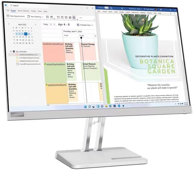 Lenovo L24E-40 67AAKAC3TK 23.8" 4 ms Full HD 100 Hz Monitör - OUTLET