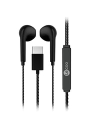 Lenovo Lecoo EH104 Siyah Type-C Kablolu Kulak İçi Kulaklık