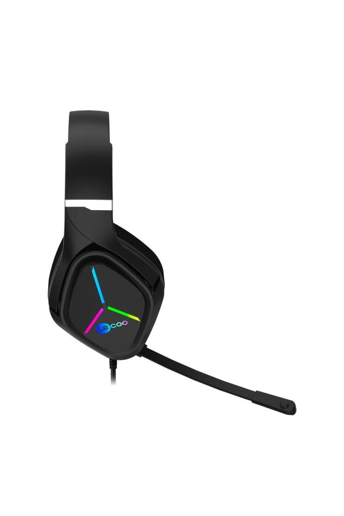 Lenovo Lecoo HT406 RGB 3.5mm/USB Kablolu Kulak Üstü Oyuncu Kulaklığı Teşhir
