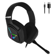 Lenovo Lecoo HT406 RGB 3.5mm/USB Kablolu Kulak Üstü Oyuncu Kulaklığı