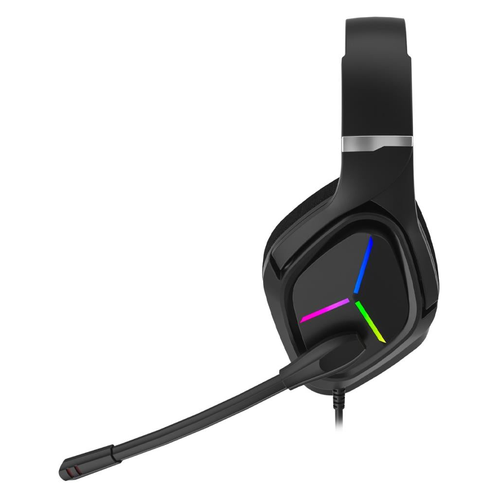 Lenovo Lecoo HT406 RGB 3.5mm/USB Kablolu Kulak Üstü Oyuncu Kulaklığı