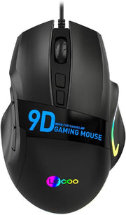 Lenovo Lecoo MS130 RGB Ergonomik Makrolu Optik Kablolu Oyuncu Mouse Teşhir